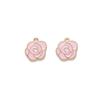 Acessórios de joias faça você mesmo estilo quente Camellia Alloy Oil Drop Pendant Necklace Hanging Yiwu Accessories Pendant