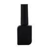 Suministro Transfronterizo de Frascos de Esmalte de Uñas, Frascos de Gel de Esmalte de Uñas Negros con Tapas de Pincel, Frascos Rellenables, Frascos de Vidrio Vacíos para Manicura