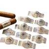 Parche de reparación a prueba de explosiones con lámina de plata láser para reparación de cigarros, capa de cigarro reforzada, punta de cigarro brillante, diseño de logotipo personalizado