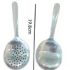 Cuchara de Acero Inoxidable Mango Corto de Moda Cuchara Redonda Grande Cuchara para Servir en la Cocina Cuchara para Sopa Casera Colador Cuchara para Arroz Cabeza Grande Colador para Sopa