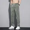Pantalones Casuales de Nuevo Estilo Primavera Verano 2026 para Hombre, Pantalones Deportivos de Trabajo Rectos Holgados, Pantalones Largos de Primavera con Cintura Elástica para Hombre