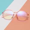 Gafas Antiluz Azul para Miopía para Mujer, Monturas de Gafas Poligonales de Marco Pequeño de Moda Europea y Americana, Estilo Estudiante de Moda Gafas para Miopía al por Mayor