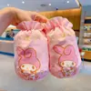 Manga impermeable para niños, caricatura Kulomi, chaqueta de plumón escolar para niños, manga antiincrustante y resistente a la suciedad, otoño e invierno, manga linda