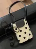 Bolso de Mano, Bolso de Hombro, Bolso Tote, Bolso para el Trabajo, Bolso Versátil Casual, Nuevo Estilo Primavera-Verano 2026, Diseño de Lunares, Múltiples Compartimentos