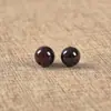 Granate Natural Cuentas Sueltas Color Vino Tinto Redondas Hecho a Mano DIY Pulsera Cuentas Accesorios de Joyería Productos Semiacabados En Stock Venta al Por Mayor