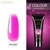 Set de Gel de Extensión No Pegajoso para Uñas, Gel Adhesivo para Pedrería, Gel para Esculpir y Dar Forma, Gel de Extensión para Fototerapia, Gel para Arte de Uñas