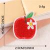 Bordado por Computadora Pastel de Frutas Flor Ropa Infantil Accesorios Accesorios Parche DIY Fresa Piña Pegatinas de Tela Bordadas