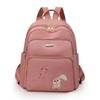 Nova mochila casual feminina 2023 estilo coreano moderna de tecido Oxford leve à prova d'água para armazenamento e viagem moda