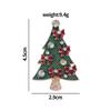 Europa y Estados Unidos nuevo broche de Navidad bandera árbol de Navidad trineo campana de Navidad gota aceite ramillete regalo venta directa