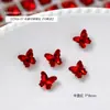 Joyería para uñas de网红 nido de pájaro cortado mariposa taladro de uñas multicorte cristal punta accesorios para taladro de uñas al por mayor