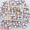 Cuentas de Cerámica de Porcelana Azul y Blanca Estilo Chino Jingdezhen 10mm Cuenta Redonda Calcomanía Cuenta de Cerámica Pulsera Accesorios de Joyería DIY