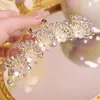 Pinza para el Cabello de Metal para Mujer, Pinza Tiburón de Lujo de Alta Gama, Pasador para Peinados Recogidos, Accesorio para el Cabello con Perlas para la Parte Trasera de la Cabeza