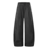 Pantalones de Vestir Elegantes con Rayas Verticales Plisadas para Hombre, Pantalones Casuales de Nuevo Diseño Coreano para Primavera, Corte Holgado para Mujer