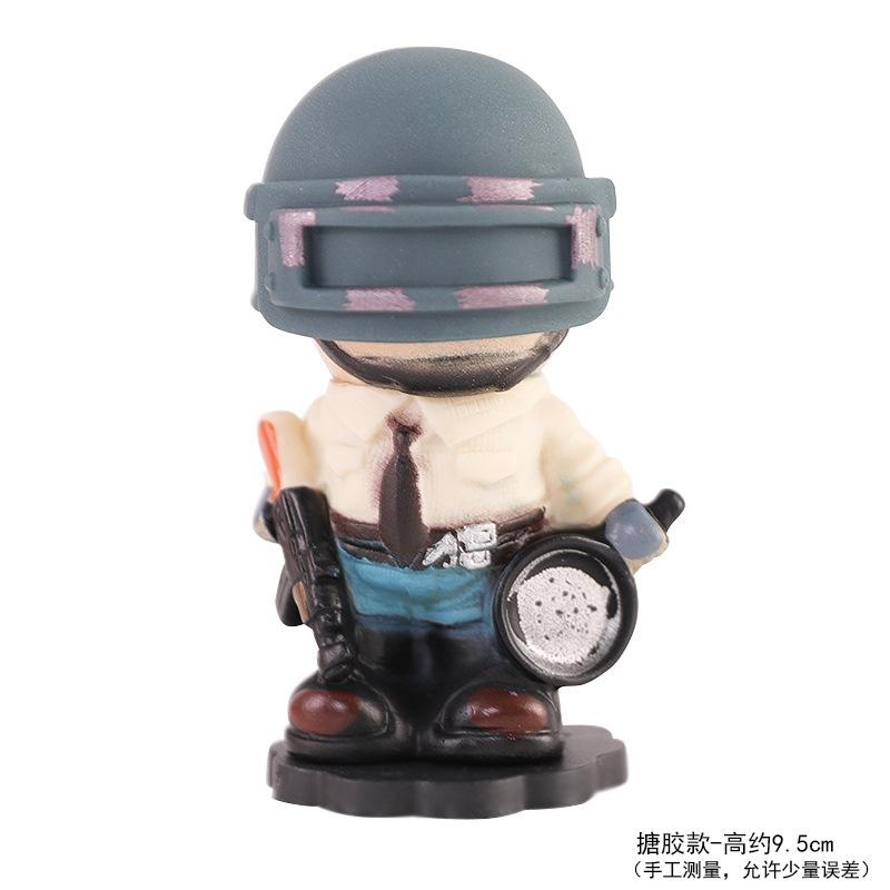 SKU-07-Q版吃鸡人偶