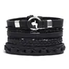 Pulsera sencilla coreana de estilo retro multicapa tejida de estilo étnico nuevo directo de fábrica para hombre y mujer, pulsera tejida de cuerda de cáñamo