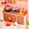 Muñecos de Capibara de Dibujos Animados Viaje al Oeste Figuras Lindas Sun Wukong Zhu Bajie Bolsas Sorpresa DIY Accesorios Adornos de Paisaje en Miniatura