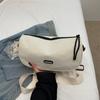Bolsa Dumpling Esportiva Impermeável de Nylon 2025 Primavera e Verão Nova Bolsa Transversal Casual para Estudantes e Trabalho Bolsa de Ombro Versátil