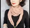Bufanda Fina de Moda Coreana 2024 Primavera y Otoño Todo Fósforo Degradado Alto Nivel Botón Magnético Artesanía Tie-Dye Cuadrado