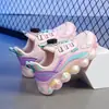 Zapatos para Niños Zapatos de Malla Sencilla 2026 Nuevos Zapatos Deportivos para Niños Superficie de Malla Transpirable Hebilla Giratoria Suela Suave Zapatos Deportivos Cómodos