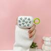 Adecuado para Apple AirPods 1/2 Generación Cubierta Protectora 3ra Generación Pro2 Audífonos Inalámbricos Carcasa Blanda Transparente Colección Corazón