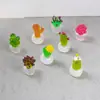 Mini Planta de Flor en Maceta Linda Cactus Simulación Planta Verde Suculenta Micro Paisaje Adorno Casa de Muñecas Modelo Juguete Pequeño