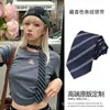 Gravata de Bolinhas Vinho Coreana Estilo Retro Old Money Celebridade da Internet Lenço Versátil Cinto Multiuso Moda Casual Acessório de Pescoço
