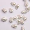 Suministro del fabricante perla blanca imitación perla barroca perla irregular material de cuentas sueltas para DIY