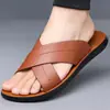 Novedad de Verano, Zapatillas Cómodas para Exterior para Hombre, Suela Suave, Usables, Antideslizantes, Planas Casuales para Playa