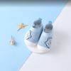 Sapatos para Bebê e Criança Pequena Primavera e Outono Sapatos e Meias para Bebê Sapatos de Chão Internos Antiderrapantes de Sola Macia 1-2 Anos Sapatos Infantis para Crianças