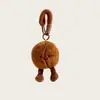 Colgante de Croissant de Dibujos Animados Lindo Creativo Muñeco de Peluche Colgante para Bolso Colgante para Mochila Llavero Regalo de Cumpleaños