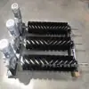 Limpiador de cepillo rodillo de nailon, cepillo rodillo eléctrico a prueba de explosiones, cepillo rodillo limpiador de cinta transportadora 1000/1200