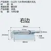 Trava de Plataforma Plana de Ferro Galvanizado do Fabricante Cl225 Dobradiça de Porta de Armário de Distribuição Soldável Trava de Ferro com Mola Galvanizada
