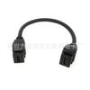 Cabo HDMI Curto 4K Fêmea para Fêmea HDMI2.0 Módulo Keystone HDMI com Travas Painel Padrão Americano Cabo HD