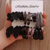 Set de Pendientes de Aro de Moda Transfronterizos Europeos y Americanos para Mujer, Versátiles y Elegantes, Pendientes de Moda Estilo Ins al por Mayor
