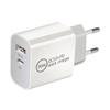 Cargador PD de 20 W con estándar australiano, adaptador PD + QC3.0 de 30 W con estándar británico, cargador de teléfono móvil PD de doble puerto con estándar europeo de 25 W.