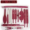 Juego de accesorios Jiuai SM para mujeres, pinzas para pezones de bondage, juego de sujeción para parejas, juguetes sexuales eróticos para adultos