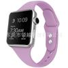 Adecuado para Correa de Apple Watch Correa de Apple Watch Correa iWatch Cintura Pequeña Ajuste Delgado Correa de Silicona Apple Uñas Dobles