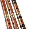 Fábrica directa de flautas para niños pastorcillos flauta de bambú amargo refinada de dos secciones con flauta horizontal de cobre flauta para estudiantes instrumento musical flauta de inserción única