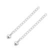 Venta Caliente Transfronteriza Color Dorado Paquete de 14K Oro Blanco Plata Cadena de Cola Cadena de Extensión Collar Casero Accesorios de Joyería Hechos a Mano DIY
