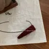 Pinza para el pelo de tejido de lana sarga estilo nuevo 2026 coreana, Pinza de moda y de alta gama para flequillo, Pinza lateral, Accesorio para el pelo infantil