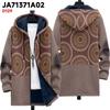 2024 Europeo y Americano Transfronterizo Nuevo Impresión 3D Personalizada Otoño e Invierno Moda Cálida Chaqueta de Pareja con Capucha Chaqueta de Algodón para Hombre