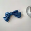 Pinza para el Cabello Grande con Lazo Estilo Francés Retro para Niñas Pinza Superior Pinza para la Parte Posterior de la Cabeza Pinza de Celebridad de Internet Japonesa Coreana Accesorios para el Cabello