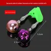 Sino de Alarme de Pesca, Alarme de Pesca de Vara para Mar, Sino de Alarme Duplo Som Espiral Colorido para Pesca em Mar, Sino de Pesca