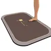 Alfombrilla de Piso Simple de Tierra de Diatomeas de Trébol de Cuatro Hojas, Alfombrilla de Pie para Baño Absorbente de Agua de Secado Rápido, Felpudo Resistente a la Suciedad para Entrada, Disponible para Venta al por Mayor