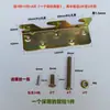 Gancho de Cama de Ângulo Reto Fivela de Pendurar na Cama Conector Espessado 60 para Uso na Cama Ferragens Fixação em Chapa de Madeira para Cama Dobradiça Acessórios para Móveis