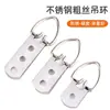 Gancho Grande para Colgar Cuadros de Acero Inoxidable Colgador de Marco de Espejo Marco de Fotos Montaje Oscuro Cable Grueso Colgador de Dos Agujeros Bordado Punto de Cruz Marco de Pintura China Ferretería