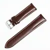 Correa de Reloj de Cuero de Vaca de Primera Capa de Fábrica, Correa de Oreja Tipo Switch Unisex, Correa de Reloj de 18/19/20/22mm