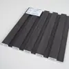 Placa Ripada de Fibra de Madeira de Bambu Painel de Parede Wpc Madeira Ecológica Placa Grande Parede Parede de Fundo de TV Placa Ripada 160Pvc
