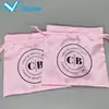Bolsa de Armazenamento para Peruca de Seda Sintética, Bolsa de Embalagem para Lingerie, Bolsa de Cetim à Prova de Poeira, Bolsa de Seda com Cordão, Bolsa de Cosméticos com Cordão