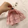 Conjunto de Dos Piezas para Niña: Camisa Babydoll y Falda Estilo Coreano Ropa Infantil Trajes para Niña Estilo Occidental Ropa de Primavera Ropa de Primavera